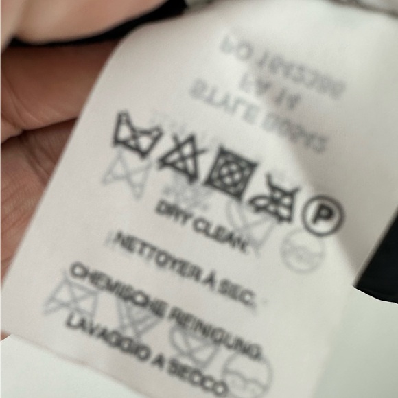 J Crew Collection Black Label Navy Blue Blazer Womens 8 Single One Button - Picture 4 of 8